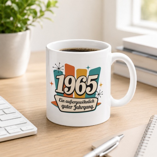 Tasse »1965 – Ein außergewöhnlich...