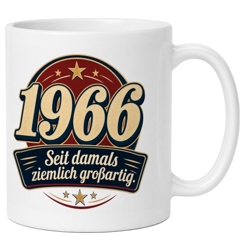 Tasse »1966 – Seit damals ziemlich...
