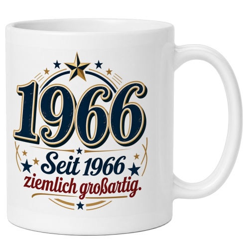 Tasse »1966 Seit 1966 Ziemlich großartig.«