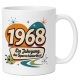 Tasse »1968 Ein Jahrgang, der Spuren hinterlässt.«