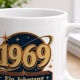 Tasse »1969 Ein Jahrgang für große Schritte.«