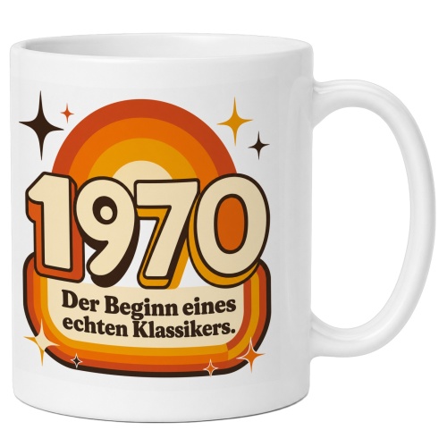 Tasse »1970 – Der Beginn eines echten...