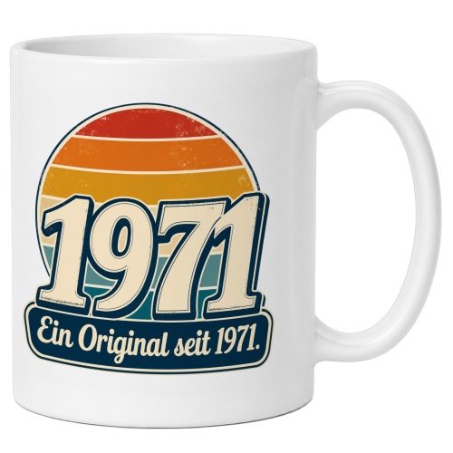 Tasse »1971 Ein Original seit 1971.«