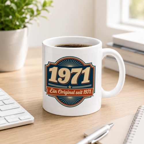 Tasse »1971 Ein Original seit 1971!«