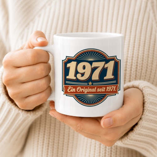 Tasse »1971 Ein Original seit 1971!«