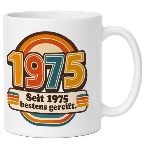 Tasse »1975 Seit 1975 bestens gereift.«