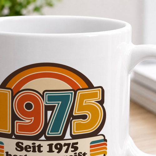 Tasse »1975 Seit 1975 bestens gereift.«