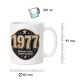 Tasse »1977 Doppelte Sieben. Doppelt besonders.«