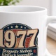 Tasse »1977 Doppelte Sieben. Einfach legendär«