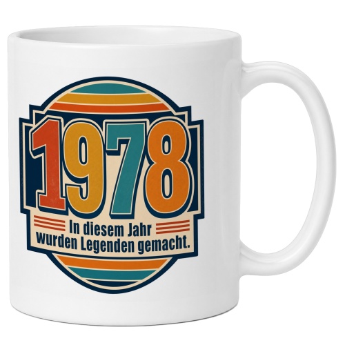 Tasse »1978 In diesem Jahr wurden Legenden...
