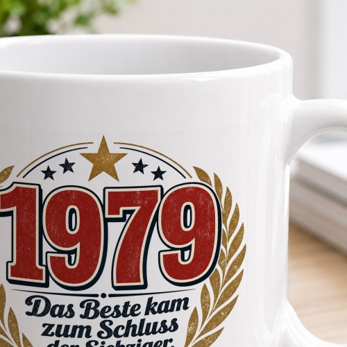 Tasse »1979 Das Beste kam zum Schluss der Siebziger«