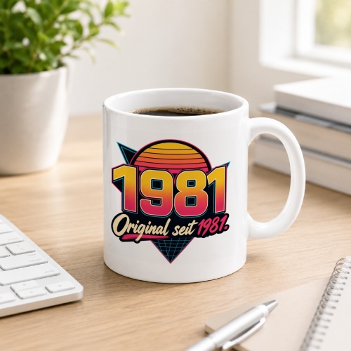Tasse »1981 Original seit 1981«