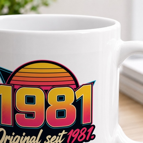 Tasse »1981 Original seit 1981«