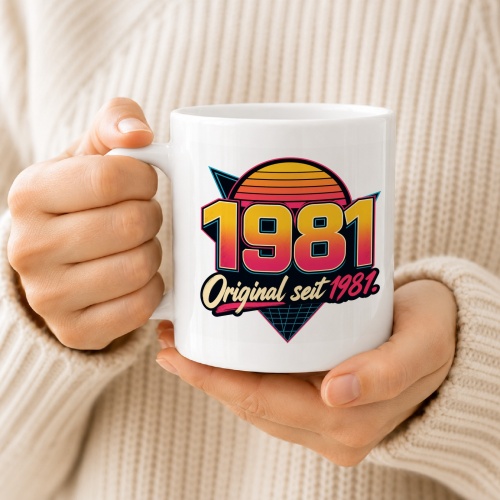 Tasse »1981 Original seit 1981«