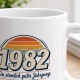 Tasse »1982 Ein ziemlich guter Jahrgang.«