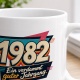 Tasse »1982 Ein verdammt guter Jahrgang«