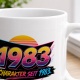Tasse »1983 Charakter seit 1983.«