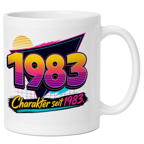 Tasse »1983 Charakter seit 1983«