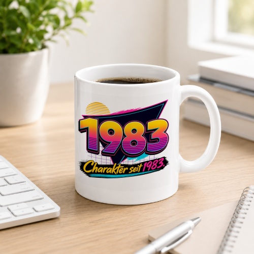Tasse »1983 Charakter seit 1983«