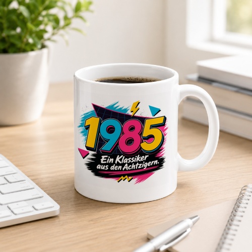 Tasse »1985 Ein Klassiker aus den Achtzigern.«