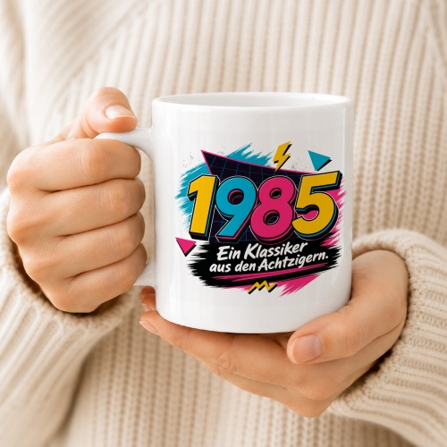 Tasse »1985 Ein Klassiker aus den Achtzigern.«