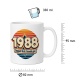 Tasse »1988 Doppelt Acht. Einmalig gut.«