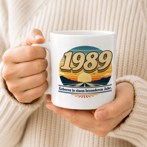 Tasse »1989 Geboren in einem besonderen Jahr«