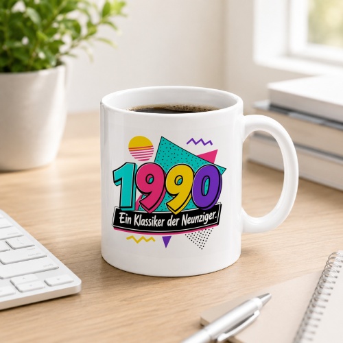Tasse »1990 – Ein Klassiker der...