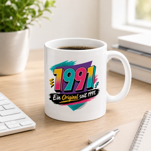 Tasse »1991 Ein Original seit 1991«