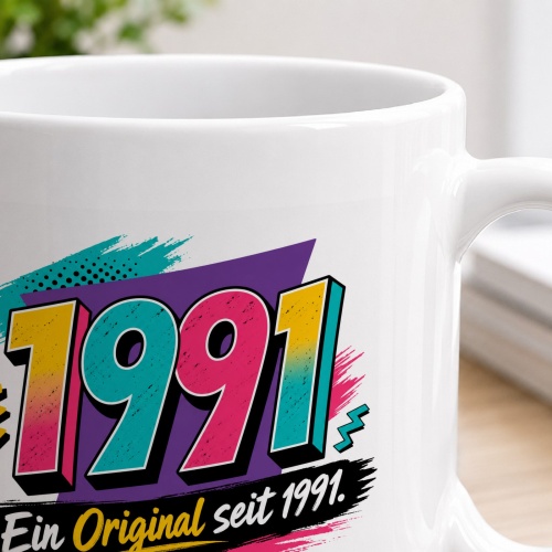 Tasse »1991 Ein Original seit 1991«