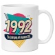Tasse »1992 Ein Jahrgang mit eigenem Stil.«