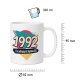 Tasse »1992 Ein Jahrgang mit eigenem Stil.«