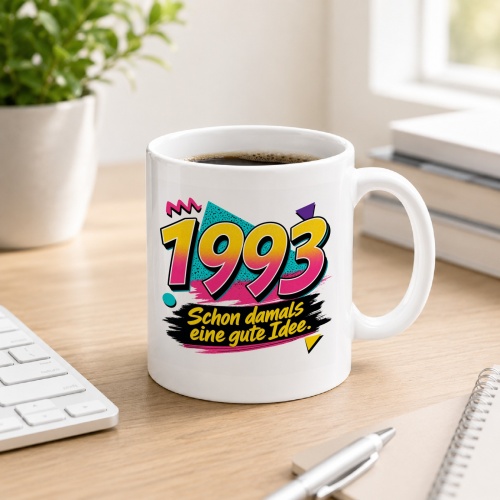 Tasse »1993 Schon damals eine gute Idee.«