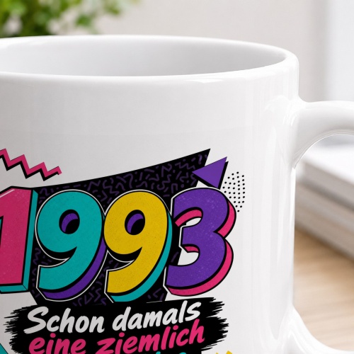 Tasse »1993 Schon damals eine ziemlich gute Idee.«