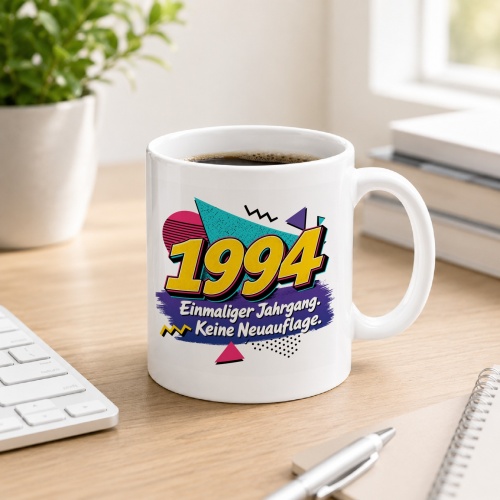 Tasse »1994 Einmaliger Jahrgang. Keine...