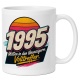 Tasse »1995 Mitten in den Neunzigern. Volltreffer.«