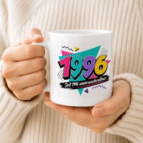 Tasse »1996 Seit 1996 unverwechselbar«