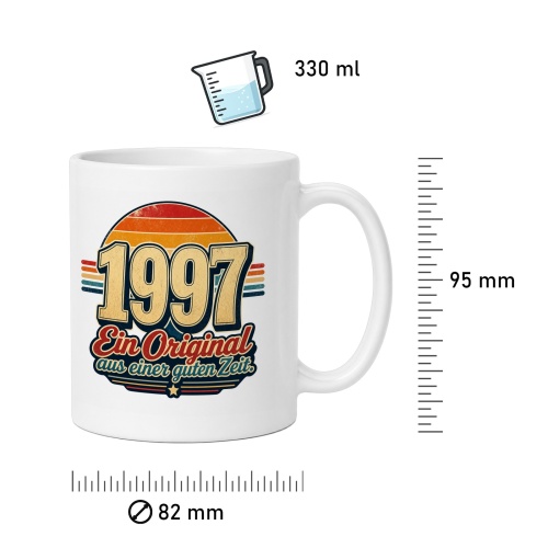 Tasse »1997 Ein Original aus einer guten Zeit«