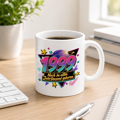 Tasse »1999 Noch im alten Jahrtausend geboren«