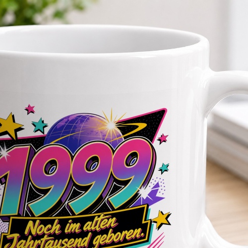 Tasse »1999 Noch im alten Jahrtausend geboren«