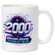 Tasse »2000 Millennium-Jahrgang. Einmalig seit Tag eins.«
