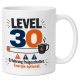 Tasse »Level 30 Erfahrung freigeschaltet. Energie optional.«