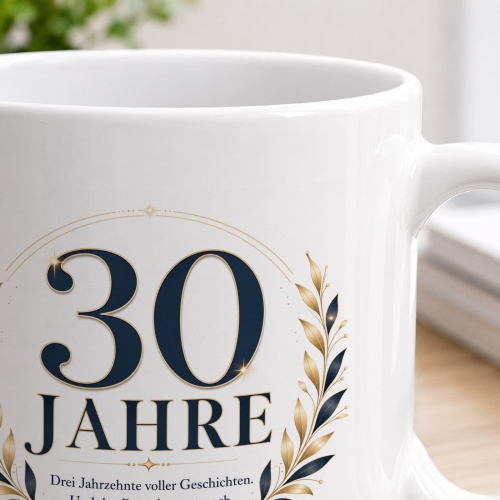Tasse »30 Jahre«