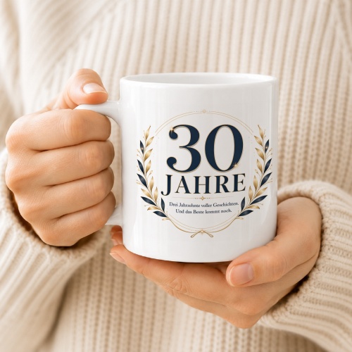 Tasse »30 Jahre«