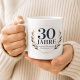 Tasse »30 Jahre«