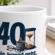 Tasse »40 Die Jugend geht. Der Humor bleibt.«