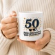 Tasse »50 Halbes Jahrhundert. Volle Persönlichkeit.«