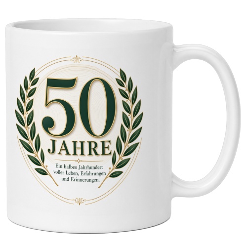 Tasse »50 Jahre«