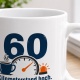Tasse »60 Kilometerstand hoch. Motor läuft.«