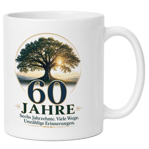 Tasse »60 Jahre«